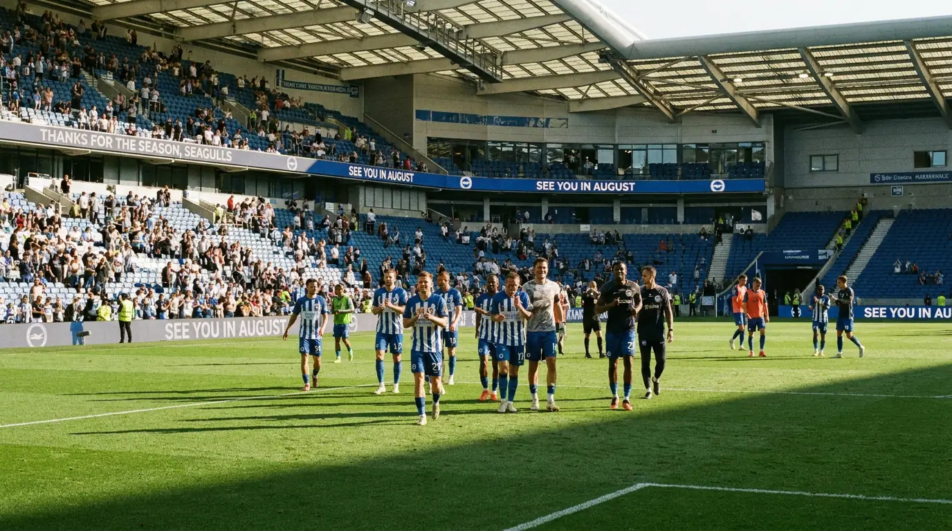 Late season Premier League dead rubber with squad rotation and reduced intensity