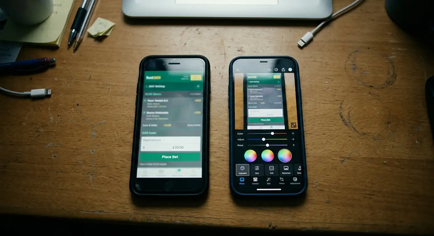 Manipulated betting slip screenshot used by Telegram football tipster scam