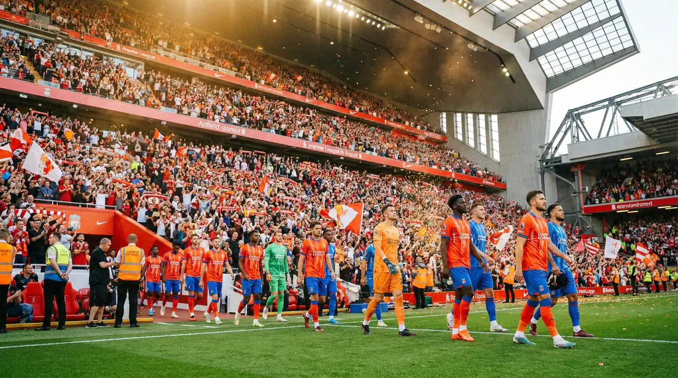 Newly promoted football side competing in early Premier League season fixtures