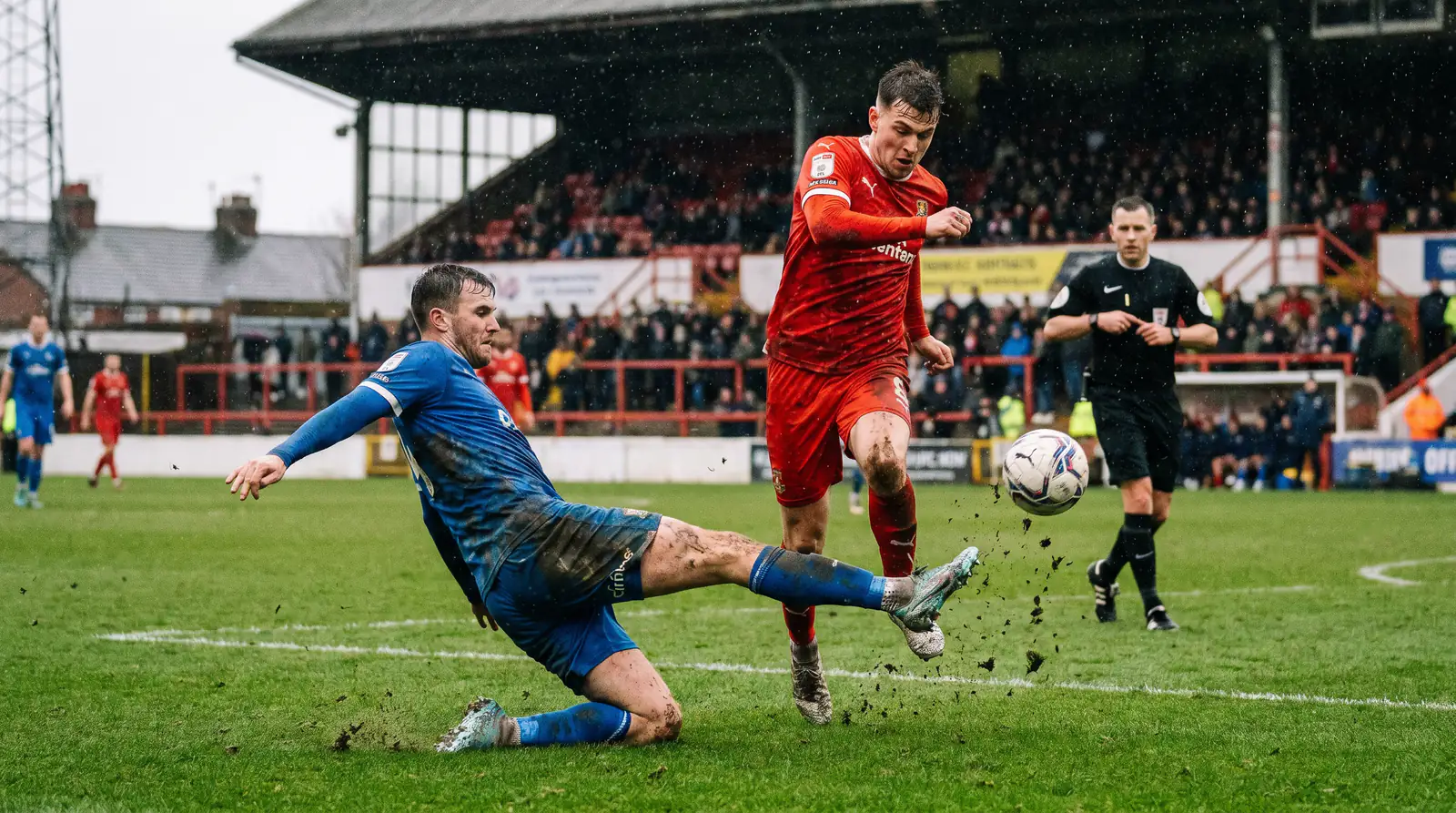 Physical relegation derby match with elevated foul count and card potential