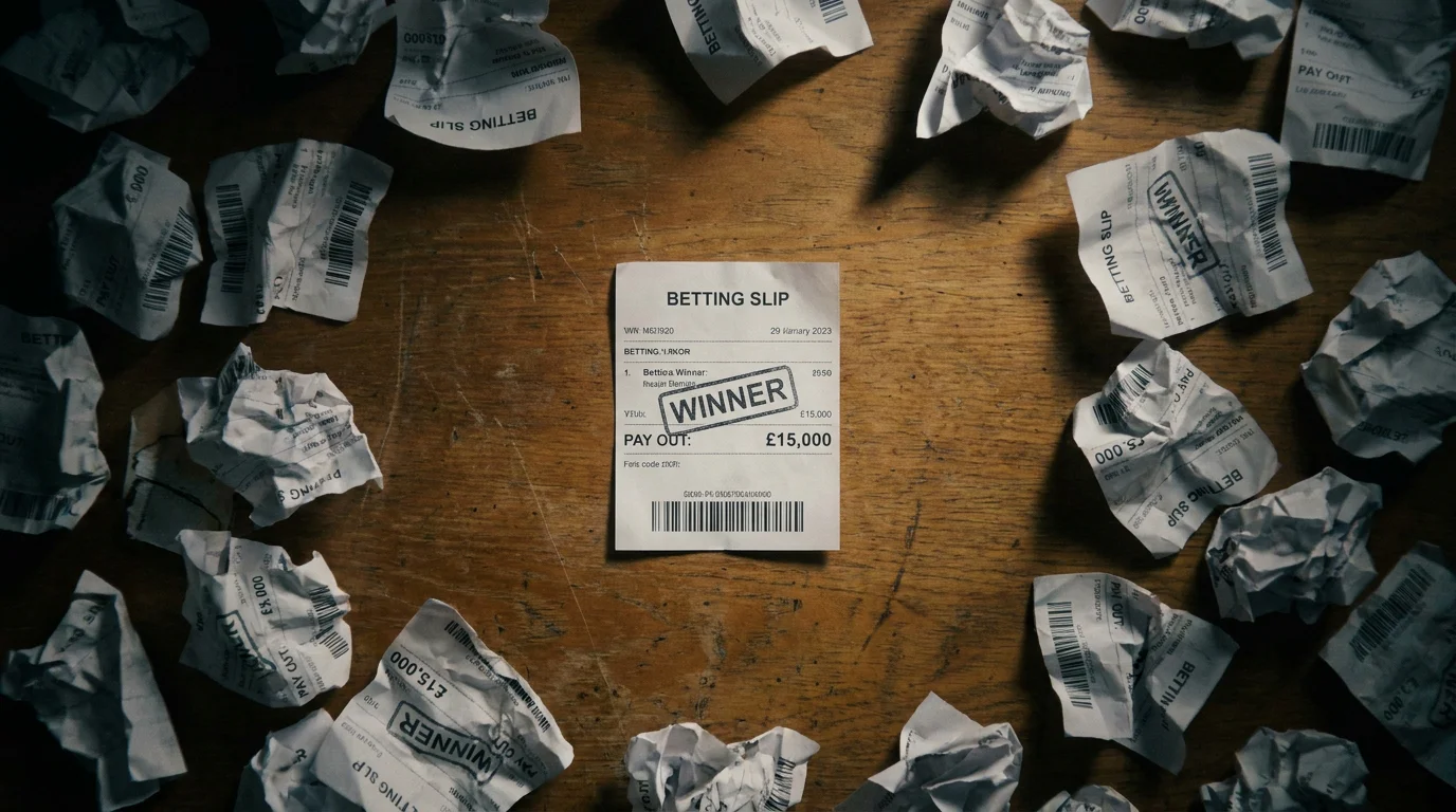 Selective memory bias in football betting showing forgotten losing bets